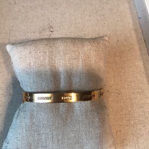 Stella and Dot inspiration bangle in gold
